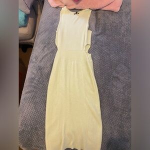 Guess pastel green dress midi size medium